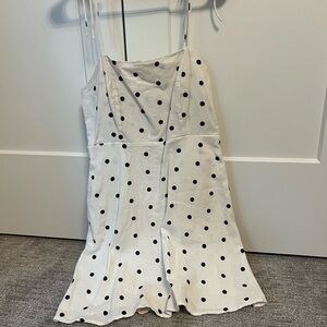 White Polka Dot Dress